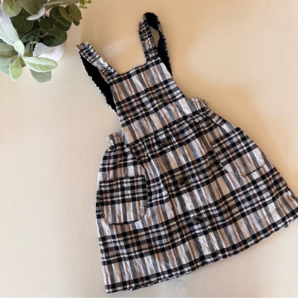 Zara pinafore dress
